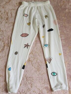 LAUREN MOSHI | Women's White Joggers